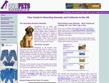Tablet Screenshot of kentboarding.kennels.co.uk